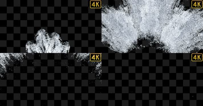 水花溅起 流体 水滴 