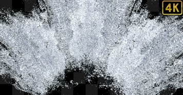 水花溅起 流体 水滴 