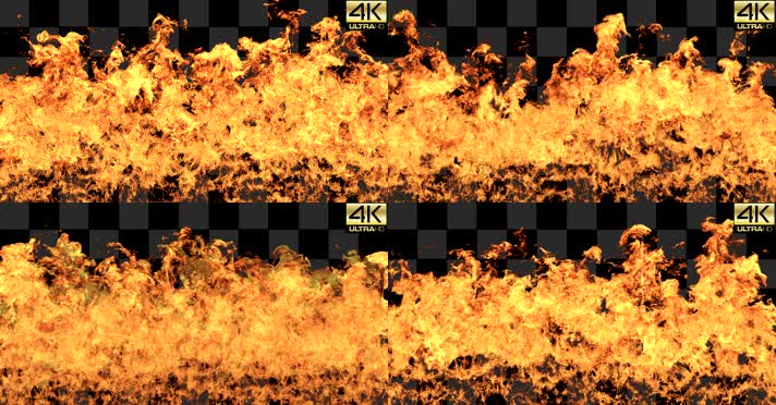 常用火焰转场 爆炸  