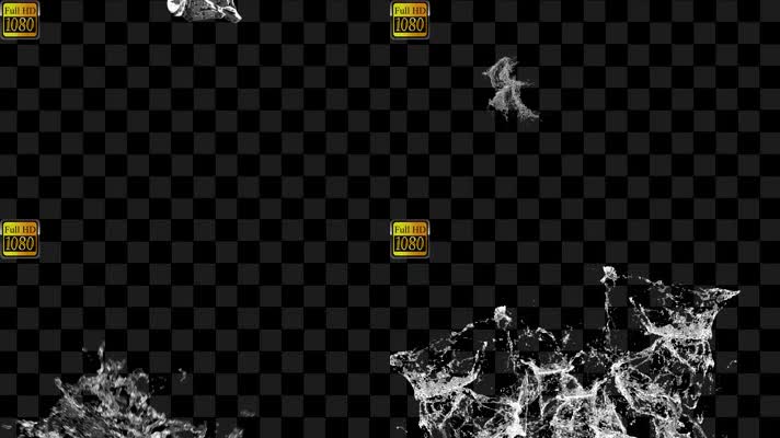 13组水流 水花溅起  