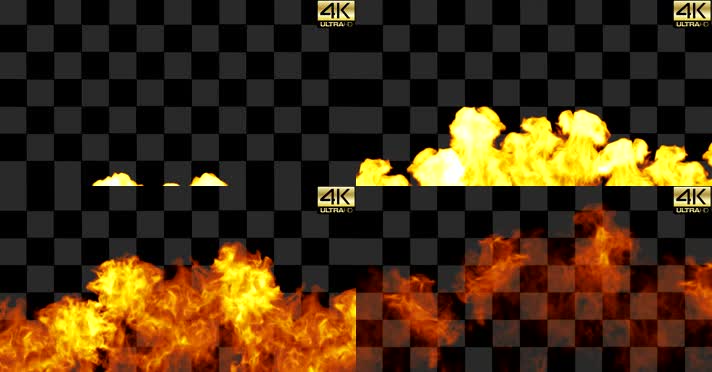 常用火焰转场 爆炸 