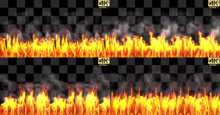 常用火焰转场 爆炸 