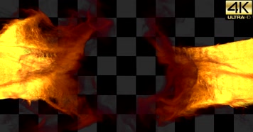 常用火焰转场 爆炸  