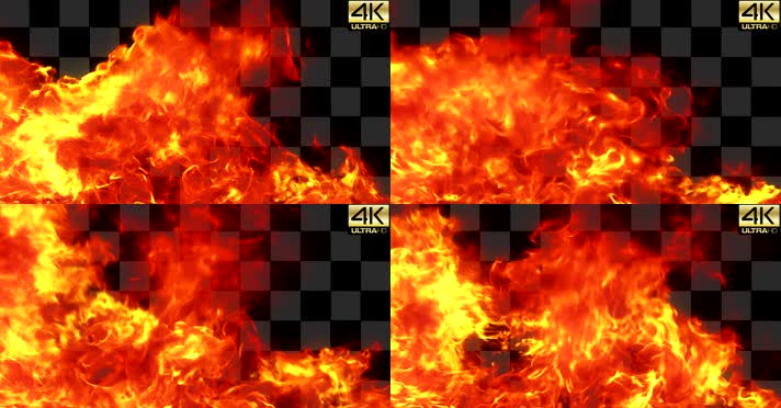 常用火焰转场 爆炸  