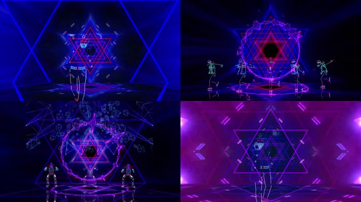 24KMagic欧美流行音乐VJ舞台背景