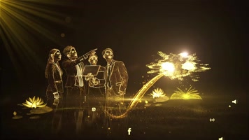 2021企业年会开场图文展示AE模板