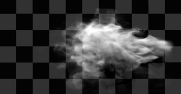 4K 白烟 烟雾 