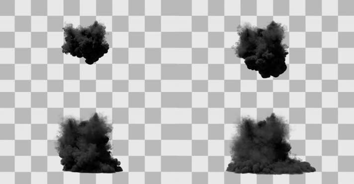 黑烟  浓烟 烟雾 