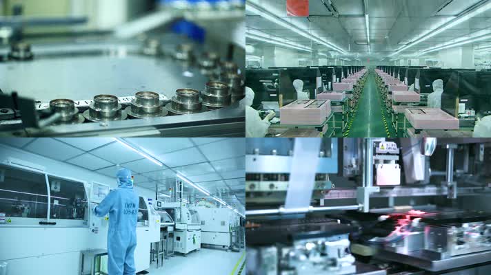 工厂微电子生产线高新技术产业