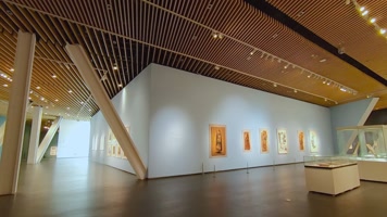 深圳中国版画博物馆内展厅