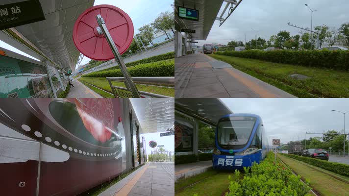 深圳市观澜有轨电车图片