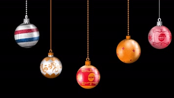 圣诞球动画