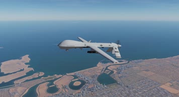 捕食者无人机，击落无人机