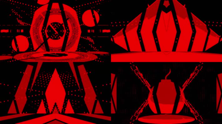 新裤子《你要跳舞吗》几何图形分屏