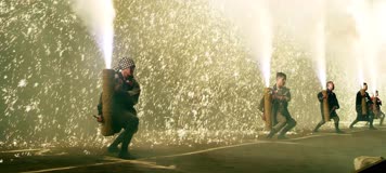 日本传统节日，放烟花