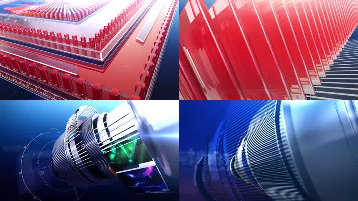 C4D+AE民生采访新闻片头