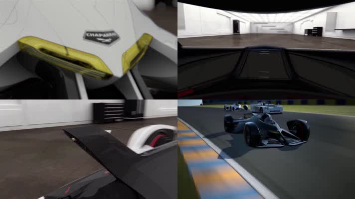 未来汽车，汽车动画，赛车游戏，赛车动画