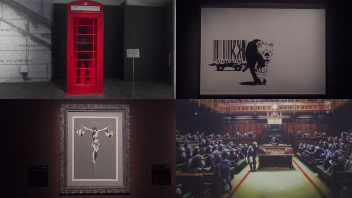 画廊艺术馆，艺术中心，政治讽刺反战