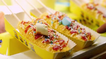 2020广州国际美食节合集4k视频素材