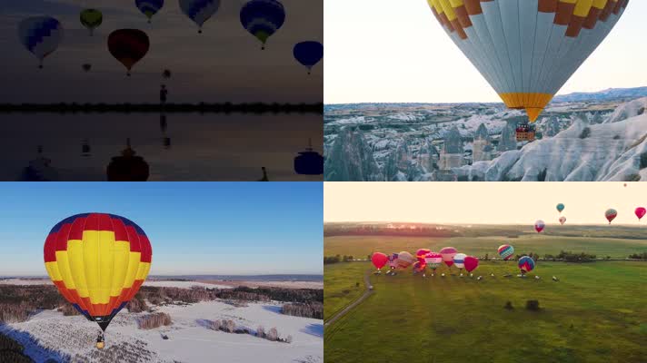 【4K】热气球旅行