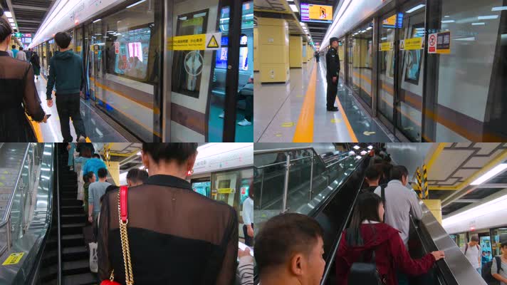深圳地铁，9号线上梅林换乘