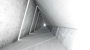 4K建筑光影意境效果