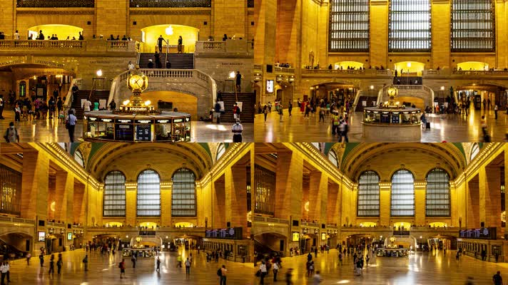 【4K】纽约中央车站