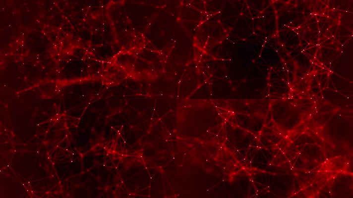 科技网络数据背景-红