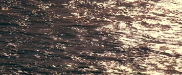 水面波光粼粼，波光点点