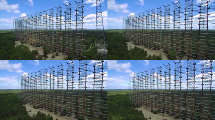 雷达站，雷达天线，预警系统