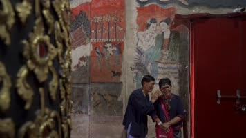 泰国楠府普明寺内部空境