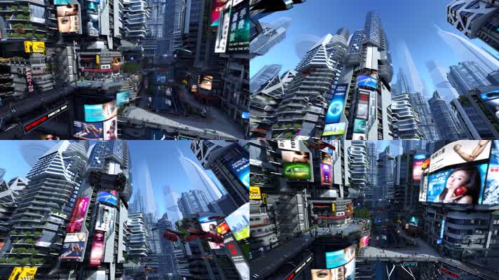 【4K】未来城市