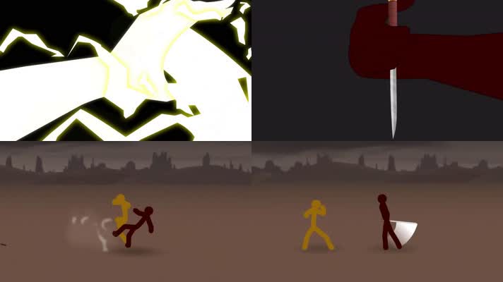 格斗动画，格斗搏击，激情对决