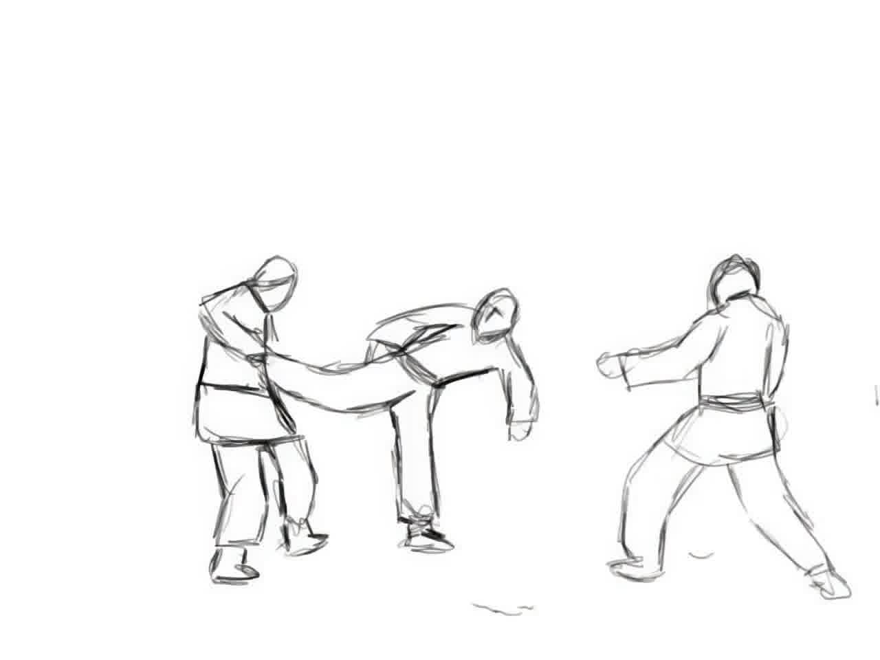 格斗动画，格斗搏击，激情对决