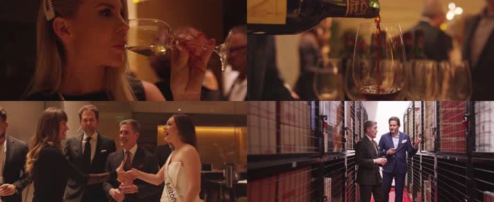 酒会派对，商务酒会，交谈社交