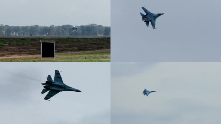 飞行表演，苏27战斗机