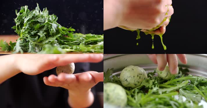 青团-清明果-艾粑-艾草青团-糯米团子