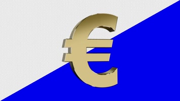 金融货币符号透明通道素材包