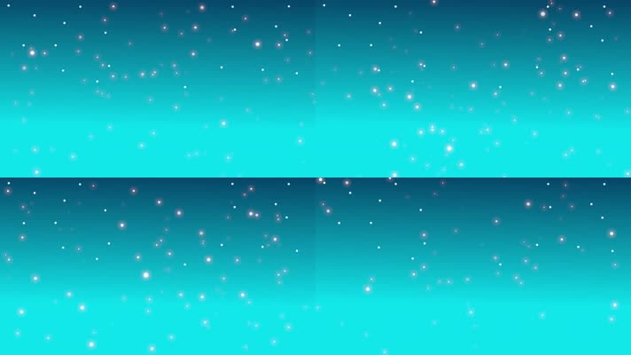 蓝色粒子瀑布雨下降视频素材