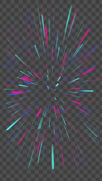 放射线条，透明通道，可换背景