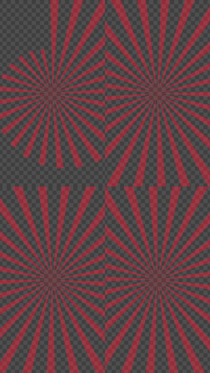 放射线条，透明通道，可换背景