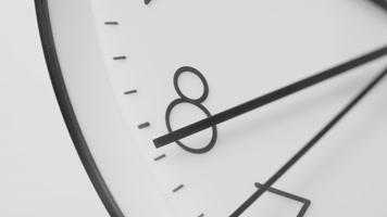 4K时钟转动-时间流逝