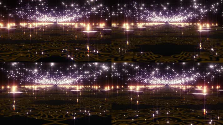 油灯，循环，佛教，佛光鑫