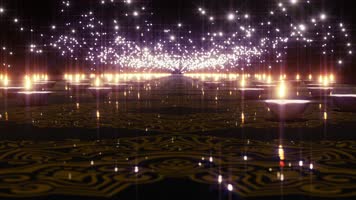 油灯，循环，佛教，佛光鑫