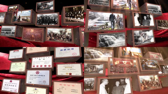红色大气震撼片头ae模板包装片 红色大气震撼片头ae模板包装片