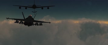 【4K】战机空中加油