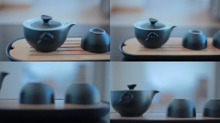中国风饰品摆件陶瓷茶壶茶杯
