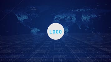 科技文字展示ae模板