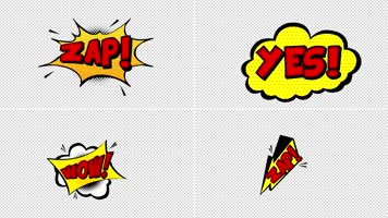 透明通道综艺贴图素材包