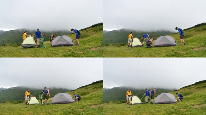 帐篷，户外露营